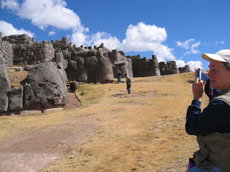 0806130043.JPG - Day 7, Friday, June 13, Cuzco. Sacsawaman ruinas.